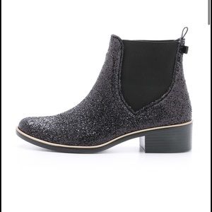 Kate Spade Boots/Booties -New York Black Sedgewick Glitter US Size 6/7 Glam